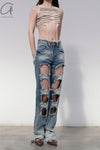 RUI Ripped Jeans RSS23WV10 Blue denim denim blue